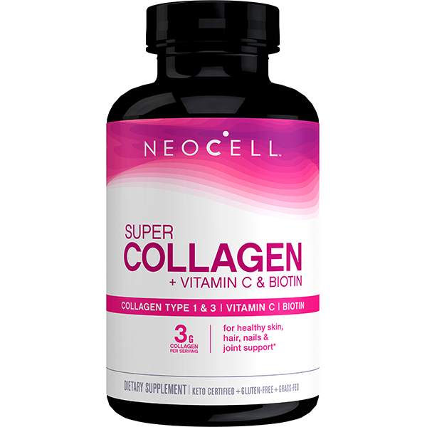 Super Collagen + Vitamin C & Biotin – 180 tablets