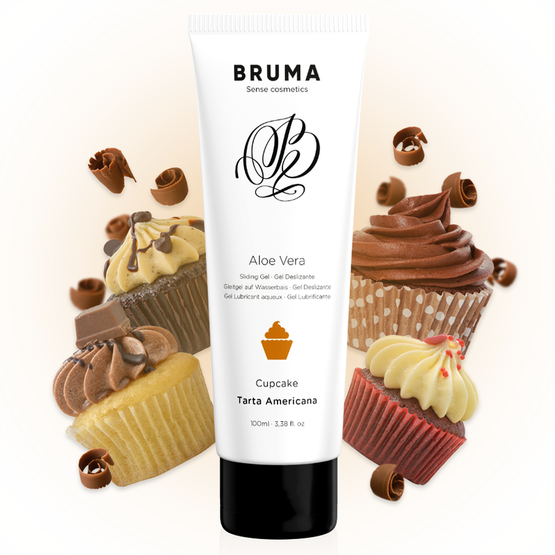Bruma™ – Gel Deslizante De Aloe Vera Sabor Cupcake